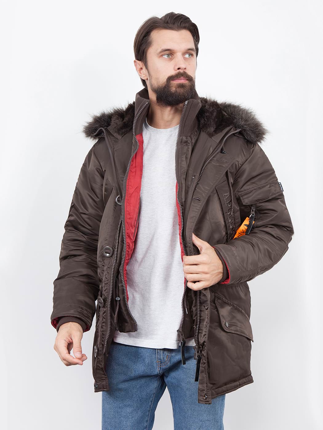 картинка Apolloget EVEREST Dark Brown/Red от магазинаАполлогет