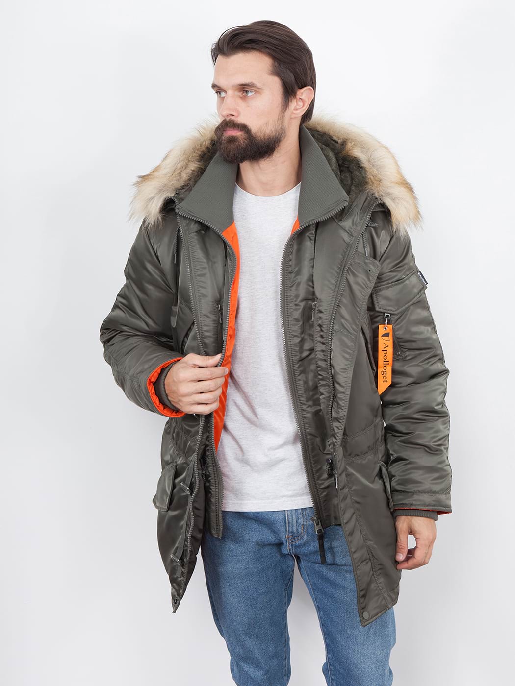 картинка Apolloget EVEREST Grey/Tomato от магазинаАполлогет